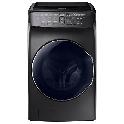 Samsung 5.5 Cu. Ft. Black Stainless Steel FlexWash Washer