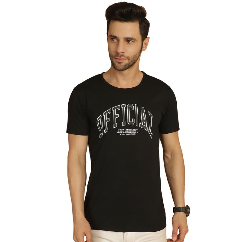 Image of Mack Jonney Regular Fit Mens Tshirts(Pack of 1-MACK632078)