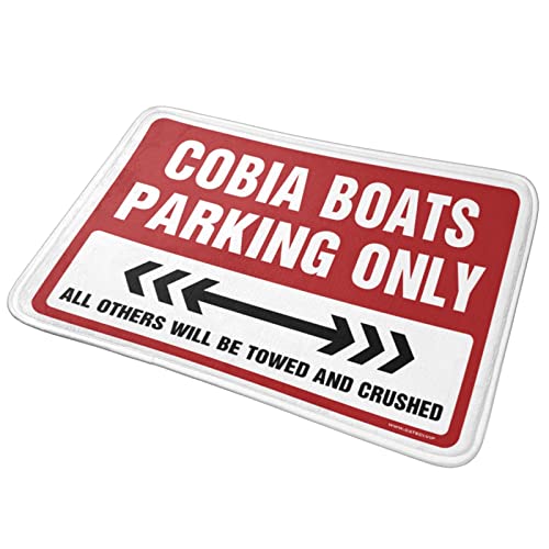 Tapis d'entrée petits bateaux Cobia décoration extérieure printemps - 3