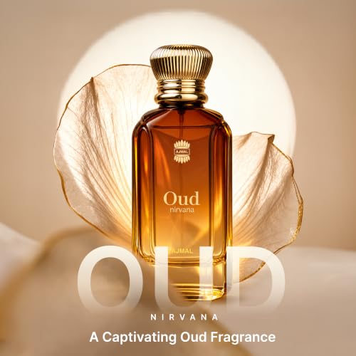 Image of Ajmal | Oud Nirvana | Unisex Eau De Parfum | Premium Perfume | Scent Spray | Long Lasting Perfume for Men & Women | Woody Oud, Smoky & Amber | Gift for Men & Women (50 ML)