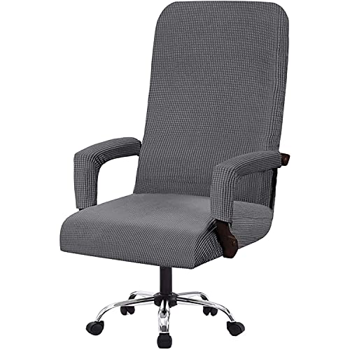 Bürostuhl Bezug Schwarz - Elastischer Überzug Für Drehstühle Bis 80 Cm