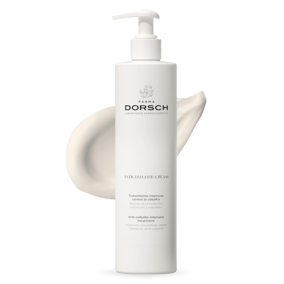 FARMA DORSCH - Crema Anticellulite Rimodellante | Riduce Grasso, Volume e Buccia d’Arancia | Azione Drenante e Idratante Profonda | +98% Ingredienti Naturali | 200 ml