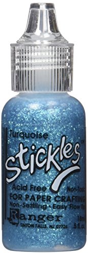 Stickles キラキラ接着剤 0.5 オンス ターコイズ