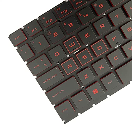 Clavier US rétroéclairé de rechange pour HP Omen 15-DC et 15-DH - 4