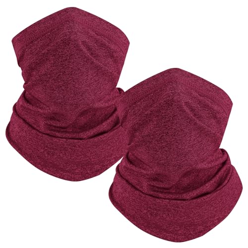 Image of TICONN Neck Gaiter Face Cover Scarf, Neck Warmer Breathable Sun & Wind-proof for Skiing Fishing Hiking Cycling