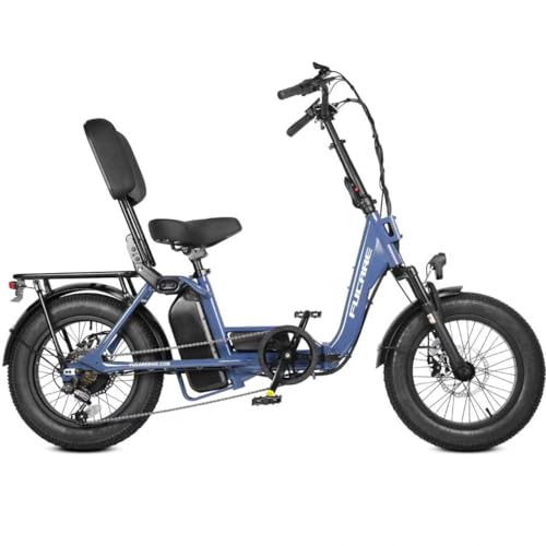 Fucare 750W Folding Electric Bike with Backrest