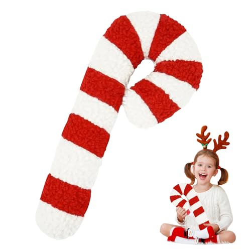 Weihnachts Zuckerstangen Kissen, Süßes Weihnachts Süßigkeits...