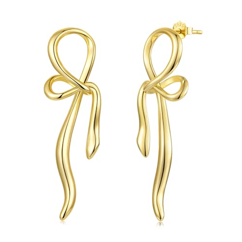 MUNDELL ���b�L 925�X�^�[�����O�V���o�[ �ؚ��ȃ��{�� �X�^�b�h�C�������O ���b�L 14K�S�[���h �~�j�}���X�g ��h���� �C�������O �����p �W���G���[�M�t�g, �^�J, ��΂Ȃ�