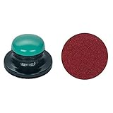 Wolfcraft 5894000 1 Flächenschleifer 2K-Plus mit Haftschleifsystem für schnelles Schleifen Ø 125 + Wolfcraft 5 Haft-Schleifscheiben Holz K80, 120 Durchmesser 125 mm 5867000