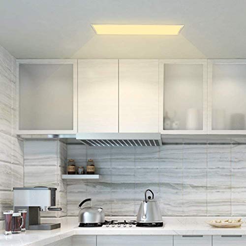 Panneau LED de bureau encastrable blanc chaud de 48W avec driver - 2