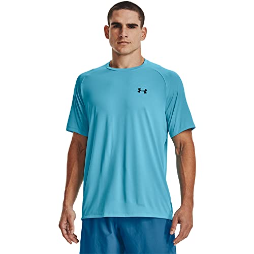 Image of Under Armour Men's Polyester Solid UA Tech 2.0 SS Short Sleeve Tee | 1326413-001
