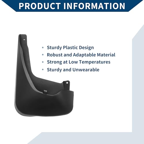 Image of Mud Flaps Splash Guards W /Mount Accessories for Toyota Corolla LE 2003-2006 Front and Rear Mud Guards 1 Set