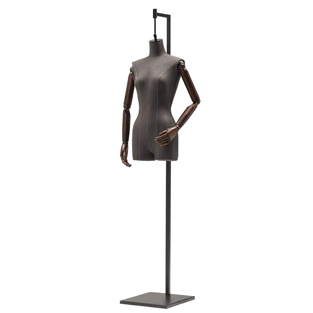 Amazon.co.jp: 女性マネキンモデル、リネン生地のラッピングとアーム