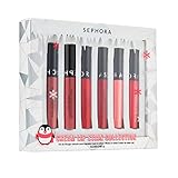 sephora paris rue de rivoli Cream lip stain mat metal in shade 64. Metallic Cherry (5 ml) and Cream lip stain mat metal in shade 115. Fancy Peach (5 ml)