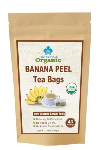 Organic Banana Peel Tea - Relaxation Thai Herbal Drink -
