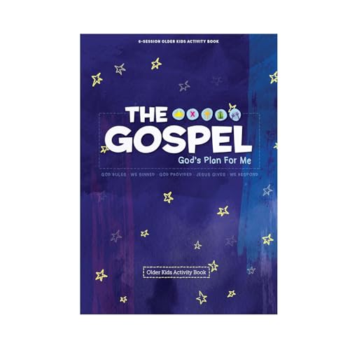 The Gospel: God's Plan for Me - Older Kids Activity Book