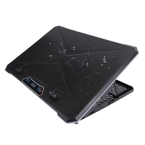 Enfriador RGB para laptop gaming con 10 ventiladores y 8 alturas miniatura 2