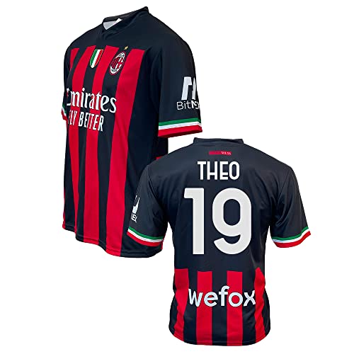 AC Milan Flagge 100 X 140 Cm – Offizielles Lizenzprodukt, Aus Polyester, Schwarz, Mit Öse Für Mast