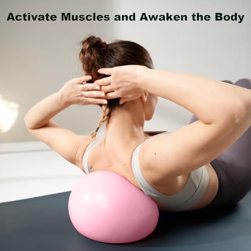 Image of Exercise Ball for Workouts, 9 Inch Pilates Ball Anti-Burst and Slip Resistant Yoga Ball for Gym Fitness and Physical Therapy