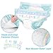 Littleforbig Adjustable Hook-and-Loop Fastener Closure Adult Printed Cloth Back Diaper 10 Pieces - Baby Parade (X-Large 48