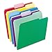 Pendaflex 84370 File Folders with Erasable Tabs, 1/3 Cut Top Tab, Letter, Assorted (Pack of 30)