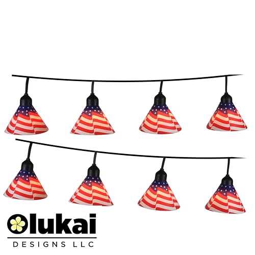 OluKai Designs Off White Outdoor Light Bulb Covers 24 Pack LED String Light Shades for Patio, Backyard, Garden, Party Decor by Olukai Designs LLC - Image 2