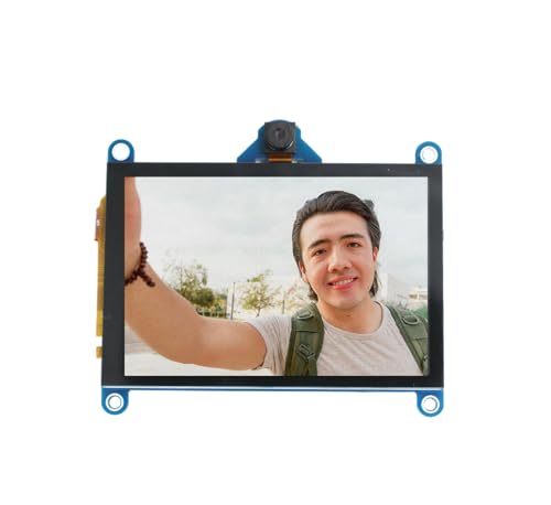Sb Components Makerpad Pro - Display Touch Smartscreen Con Wifi E Fotocamera, Display Touch Da 3,5" Basato Su Esp32-Wrover-B Display Lcd Per Fotocamer