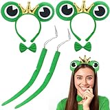 4: Versatilità e Adatto a Vari Eventi: Questo set di costume da rana è perfetto per una vasta gamma di occasioni, come feste in maschera, Halloween, carnevale, eventi di cosplay, feste a tema e tanto altro. È anche un'idea regalo divertente e originale per amici e familiari, che si divertiranno a partecipare a feste o eventi con un costume che cattura immediatamente l'attenzione di tutti.