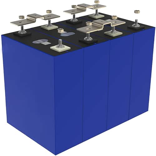 4PCS 3.2V280AH LiFePO4 Battery Cell BMS