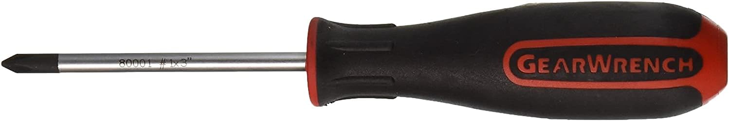 GEARWRENCH #1 x 3" Phillips® Dual Material Screwdriver - 80001