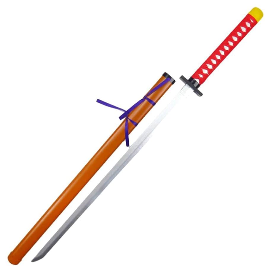 美術刀　日本刀　模造刀コスプレ　日輪刀 Amazon.co.jp: 鬼滅の刃 日輪刀 黒死牟 鬼滅の刃 こくしぼう