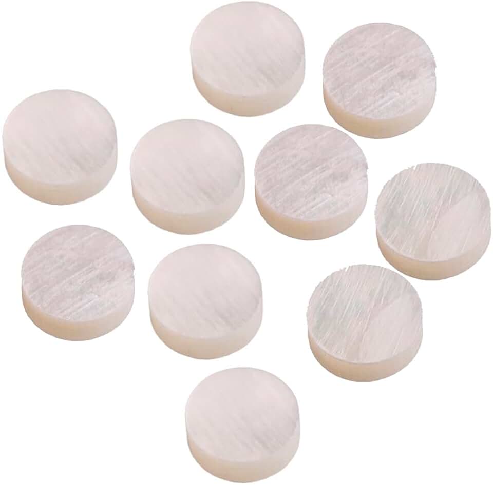 Jogo Com 10 Marcadores Escala Luthier Redondo Strinberg 6mm