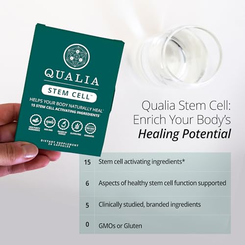 QUALIA LIFE SCIENCES StemCell.24ct.DTC Stem Cell Supplement