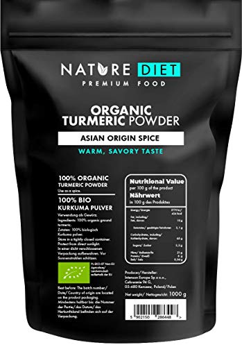 Nature Diet - Organic Curcuma Powder 1000 gr Cover
