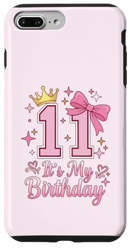 It's My 11�΂̒a���� ���̎q �R�P�b�g���{�� �s���N 11�� �X�}�z�P�[�X iPhone 7 Plus/8 Plus �p
