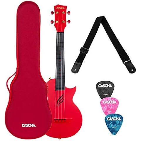 CASCHA Concert Ukulele Starter Kit with Accessories Cover