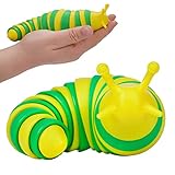 Slug Fidget Toy - Fidget Slug Toys for Relaxing, 3D Scanning Technical Articulated Sensory Slug...