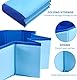Faltbar Hundepool,50x8 cm Hundepool für Große & Kleine Hunde,PVC Hundepool,Faltbare Hundepools für Kleine,Faltbarer Hundepool für Kleine Hunde,Hunde Schwimmbecken für Hund,Kinderschwimmbad