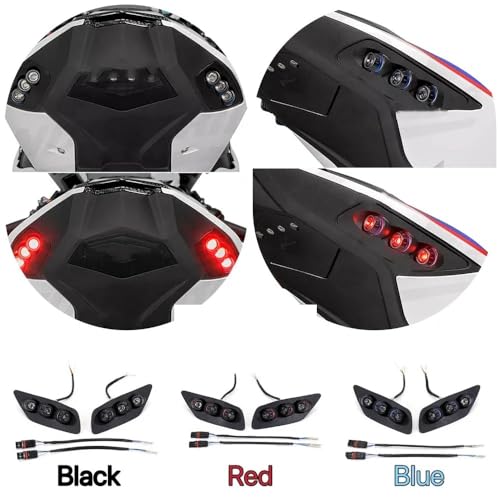 Feu arrière pour CB 400 VTEC III et CB1300 avec clignotants intégrés - 2