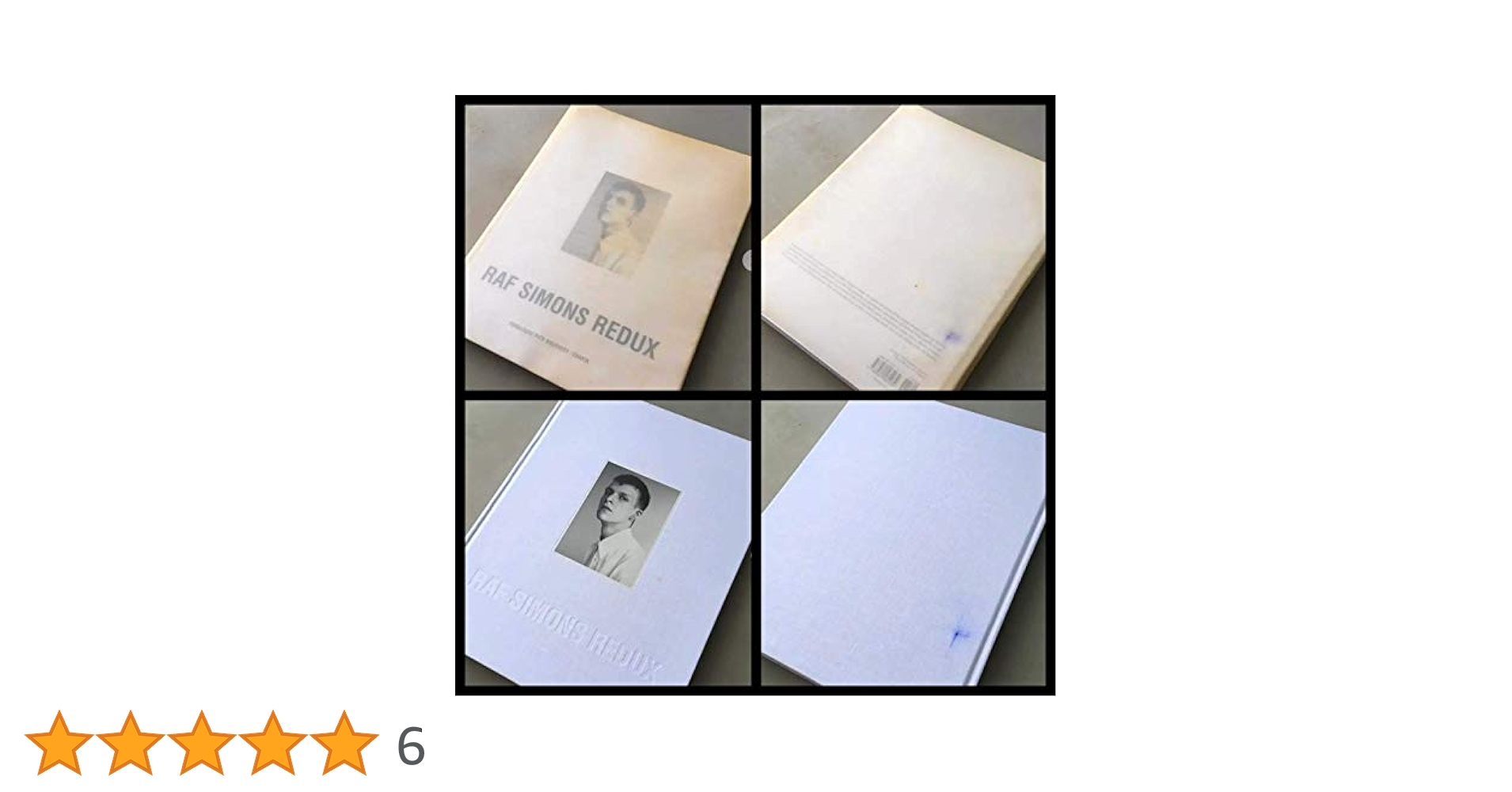 K*N様 RAF SIMONS REDUX アートブック 絶版 RAF SIMONS REDUX – JAPANESE AVANT-GARDE BOOKS