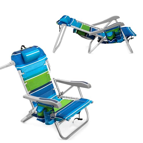 Homevative Cooler+ Folding Beach Chair