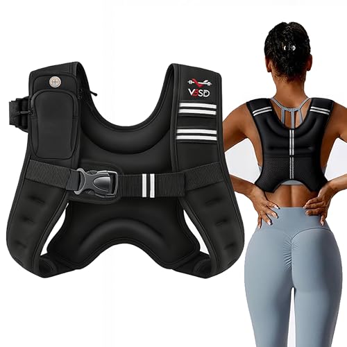 VBSD Weighted Vest Woman 6LB Weight Vest for Women...
