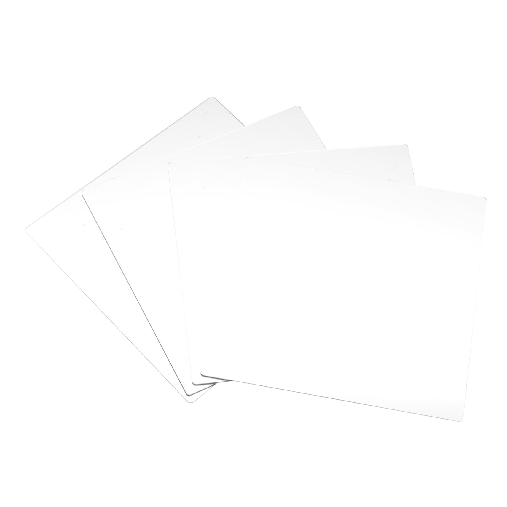 4 pezzi Specchi Adesivi da Parete in Acrilico Riflettente Cornice Piastrelle Decorative Sicure e Flessibili per Bagno e Interni Design ad Alta e Facile Installazione