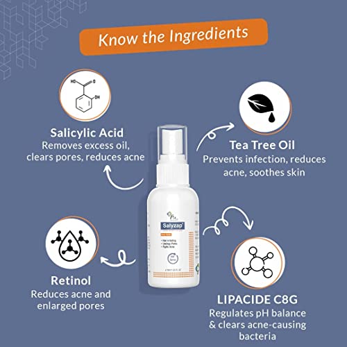 Salyzap spray acné pour éliminer les boutons du dos et de la poitrine - 5