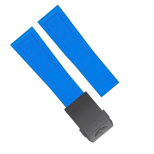Sangle en caoutchouc de 22 mm étanche pour le sport et le quotidien