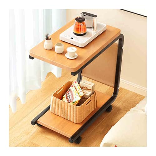 Mesa de sofá estrecha para cenar y trabajar desde el salón 2