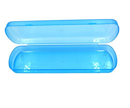 Duttek Travel Toothbrush Case and Carrier, Portable Business Trips Wash Cup Holder Organizer for Trips and Daily Use (Blue)