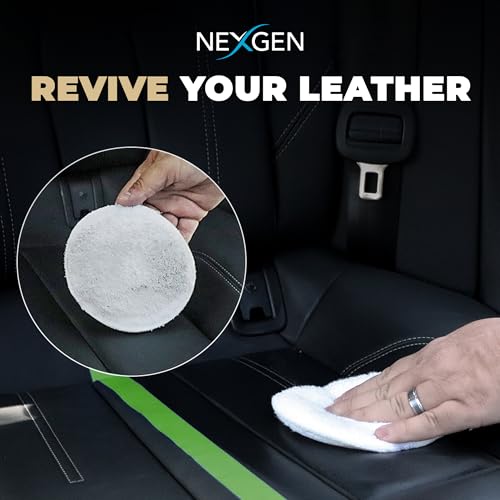 Nexgen Car Leather Conditioner - Quick Spray Interior Conditioner and Leather Restorer - Gentle Liquid Formula, Multi-Purpose Conditioner for Cars Interior, Couch, Boots, Purses, & More 16 Oz - Image 6