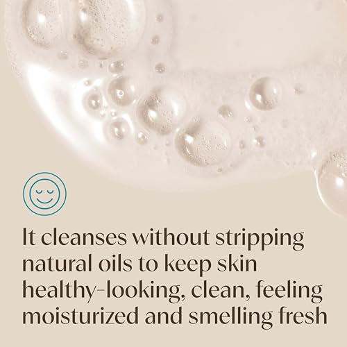 Image of Aveeno Kids Sensitive Skin Face & Body Wash, Nourishing Oat Extract, Wash Away Dirt and Germs Without Drying, Kids Body Wash is Tear-Free, Hypoallergenic, Sulfate- & Dye-Free, 18 Fl Oz
