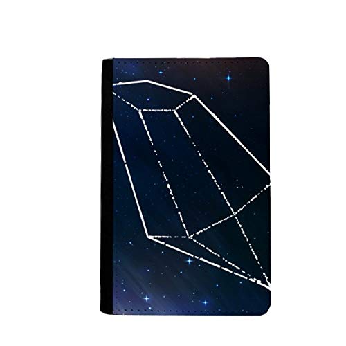 Étui portefeuille passeport ciel bleu pochette de rangement voyage femme homme